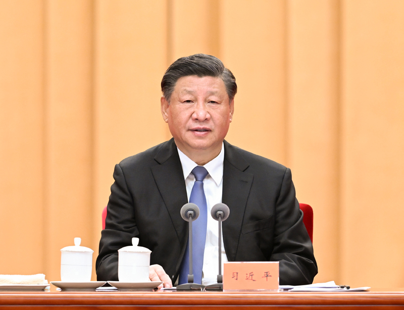 1月9日,中共中央总书记、国家主席、中央军委主席习近平在中国共产党第二十届中央纪律检查委员会第二次全体会议上发表重要讲话。